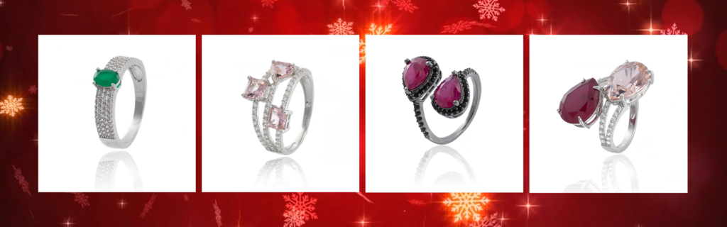 Anéis Promoção de Natal 15% Off